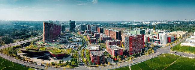 位于成都中心城區(qū)西南板塊的成都天府國(guó)際生物城。成都高新區(qū)黨群工作部供圖